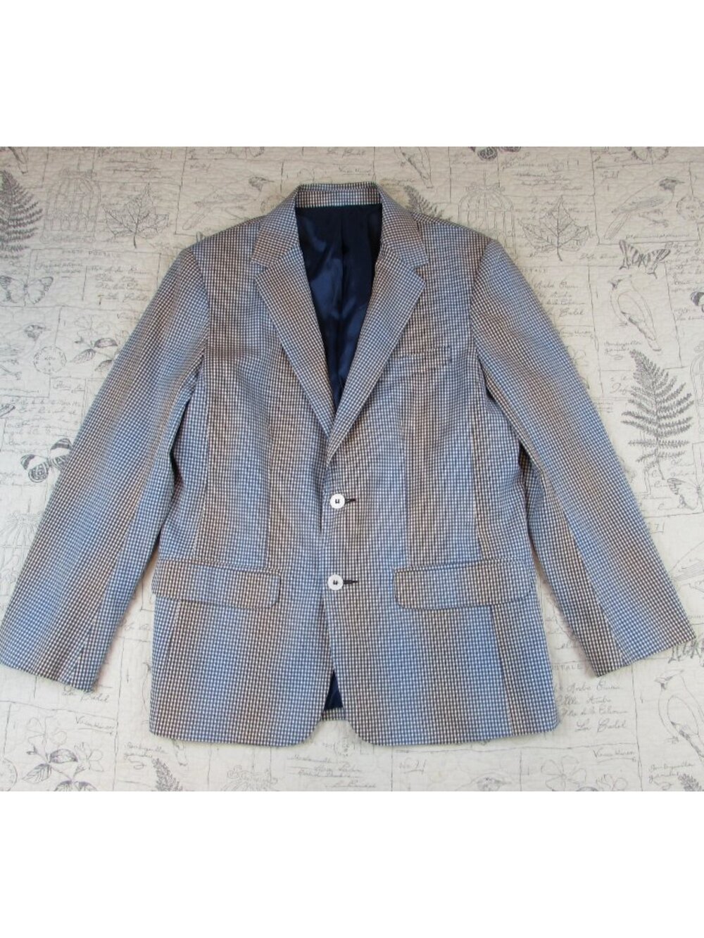 NEW Mr Turk Blazer Mens Seeks sucker cool check  2 Btn sport coat Made USA 40